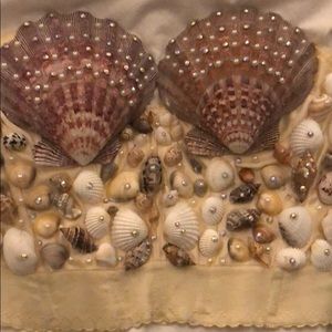 Handmade mermaid corset and tail